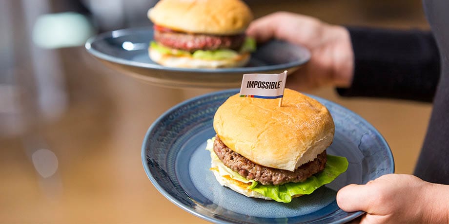 The veggie burger that bleeds like real meat - CNET
